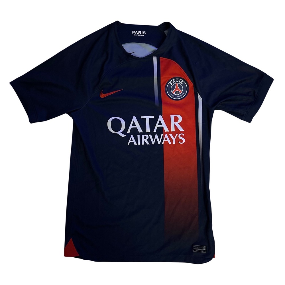 Nike Paris Saint-Germain 2023/24 Home Jersey PSG Navy Red DX2694-411 XS